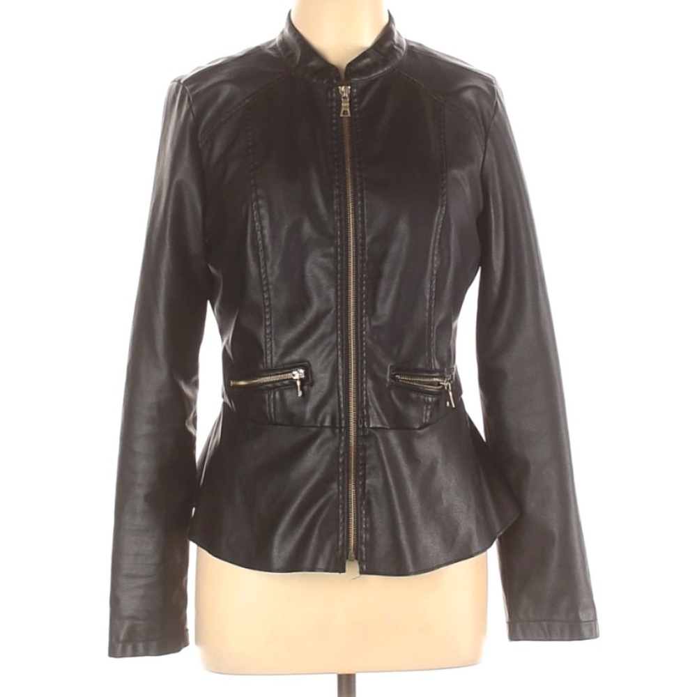 Blank NYC Faux leather jacket - Fit & Flare!